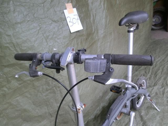 307：OUTRUNK 折りたたみ自転車　ジャンク　引取限定：埼玉県所沢市