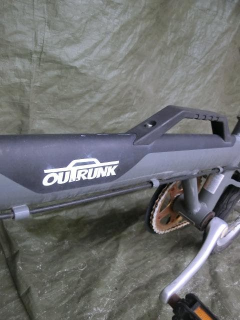 307：OUTRUNK 折りたたみ自転車　ジャンク　引取限定：埼玉県所沢市