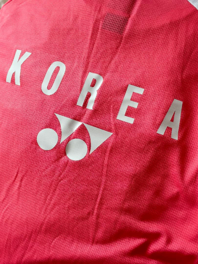 YONEX韓国代表選手支給品選手着用モデル 安洗瑩/徐承宰トナミ実業団NTT