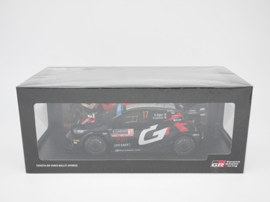 すすかす1/18 トヨタ GR ヤリス モンテカルロ 2024 S.オジェ