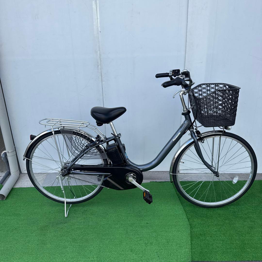 Panasonicパナソニック電動アシスト自転車26インチ 16Ah グレー美品