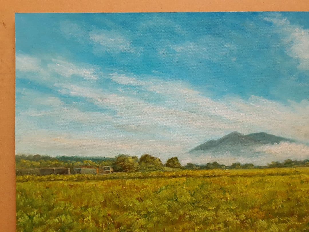 風景画【筑波山】