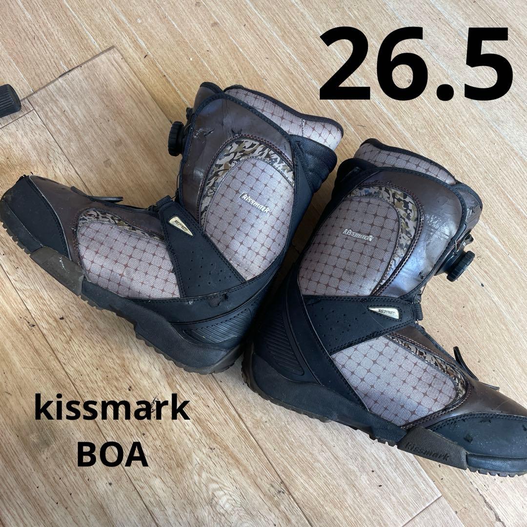 スノーボードブーツ　KISSMARK　キスマーク　BOA　26.5㎝