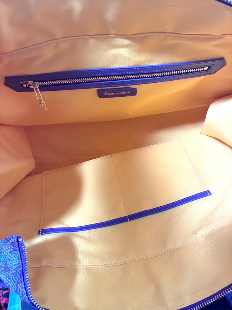 【早い者勝ち】新品 レザレクション 本革 ボストンバッグ ラニウススクエアビッグ