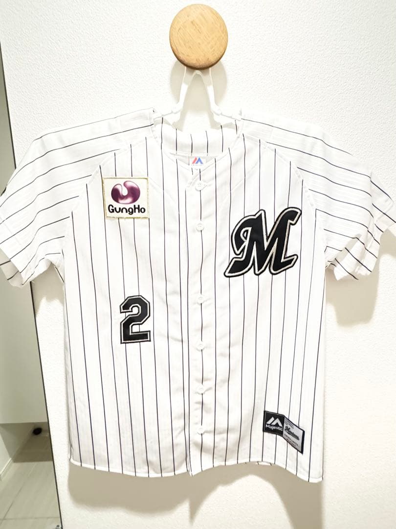 千葉ロッテマリーンズ 藤原恭大 ユニフォーム 背番号2
