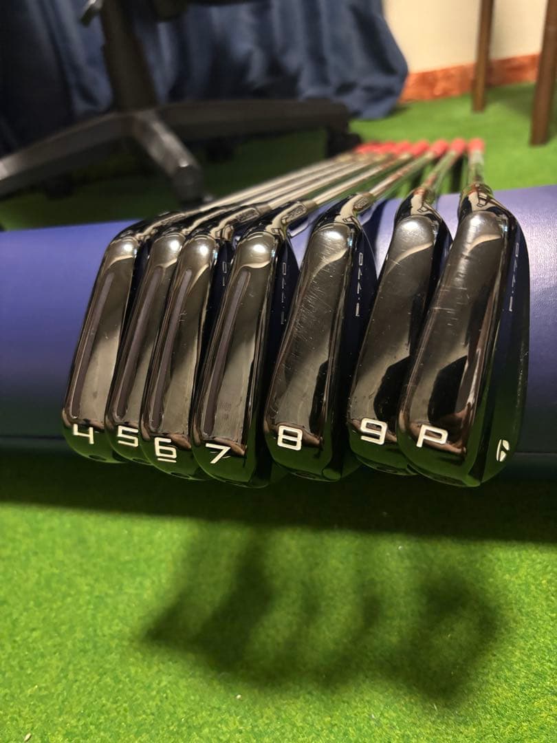 TaylorMade P-770 ブラック　限定　p770 アイアンセット