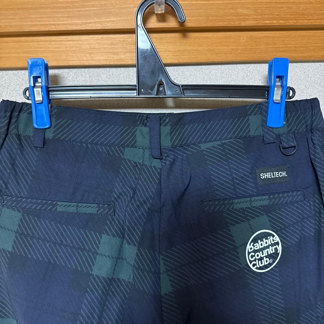 【新品】FR2 ゴルフパンツ ネイビー系チェック　XLサイズ