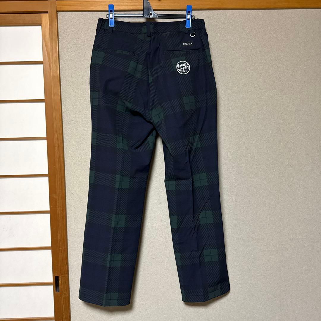 【新品】FR2 ゴルフパンツ ネイビー系チェック　XLサイズ