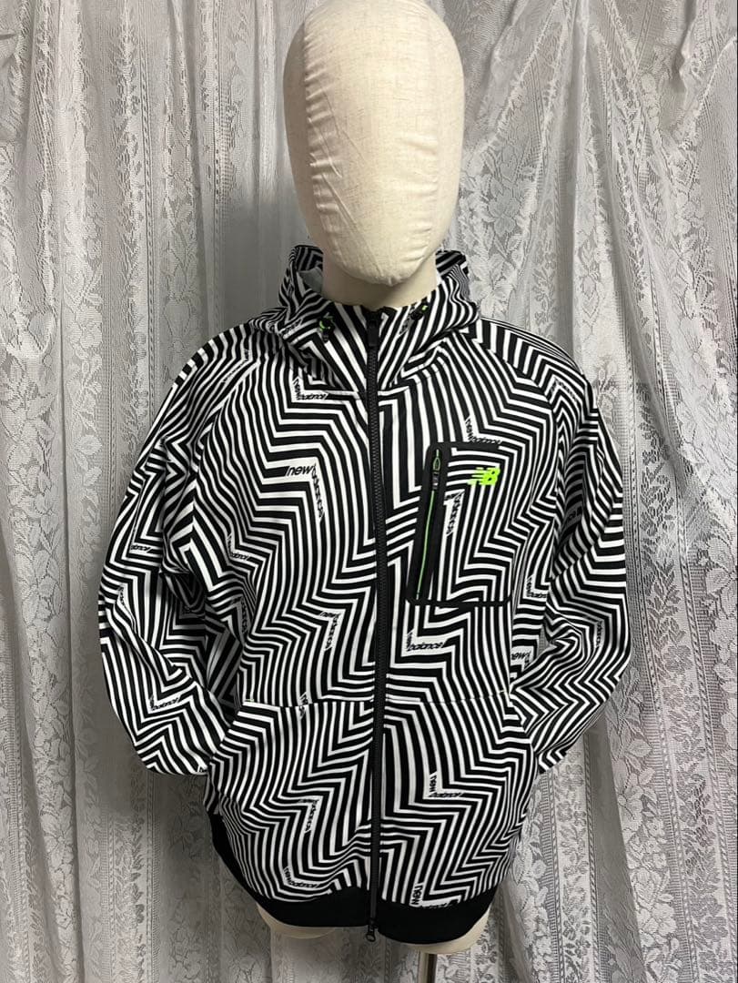 美品！New Balance GOLF フードジャケット　ジャージ　サイズ7