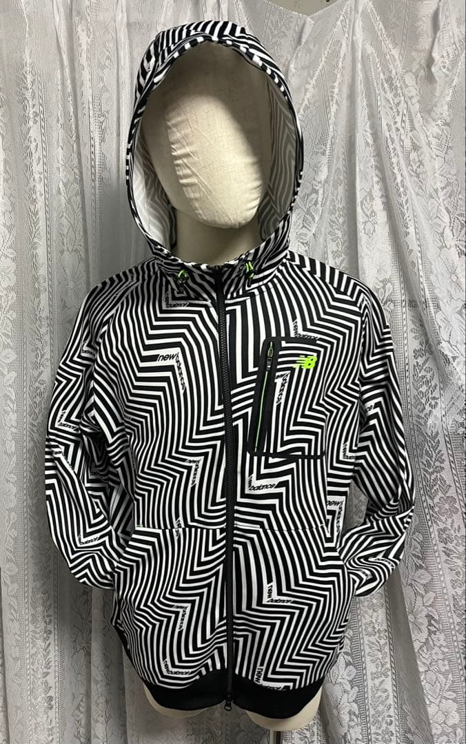 美品！New Balance GOLF フードジャケット　ジャージ　サイズ7