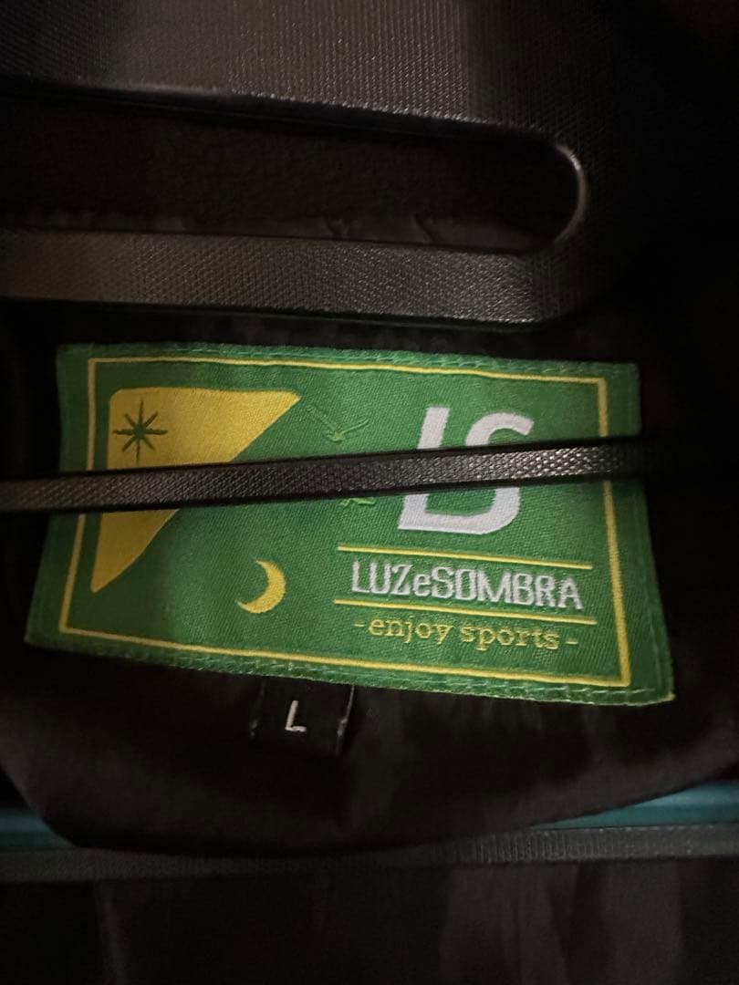 LUZeSOMBRA ブラック 肉厚高級ベンチコートサイズLサイズ【送料込】