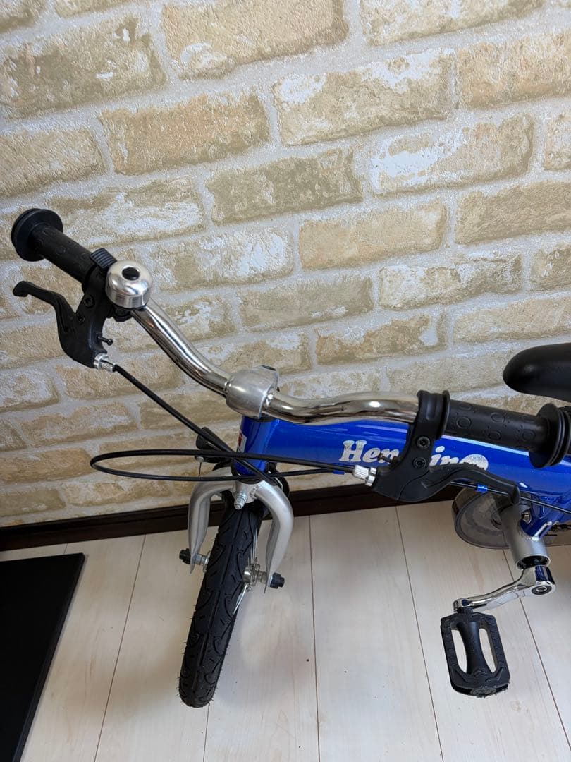廃盤商品　へんしんバイク　X14 ブルー　自転車　子供