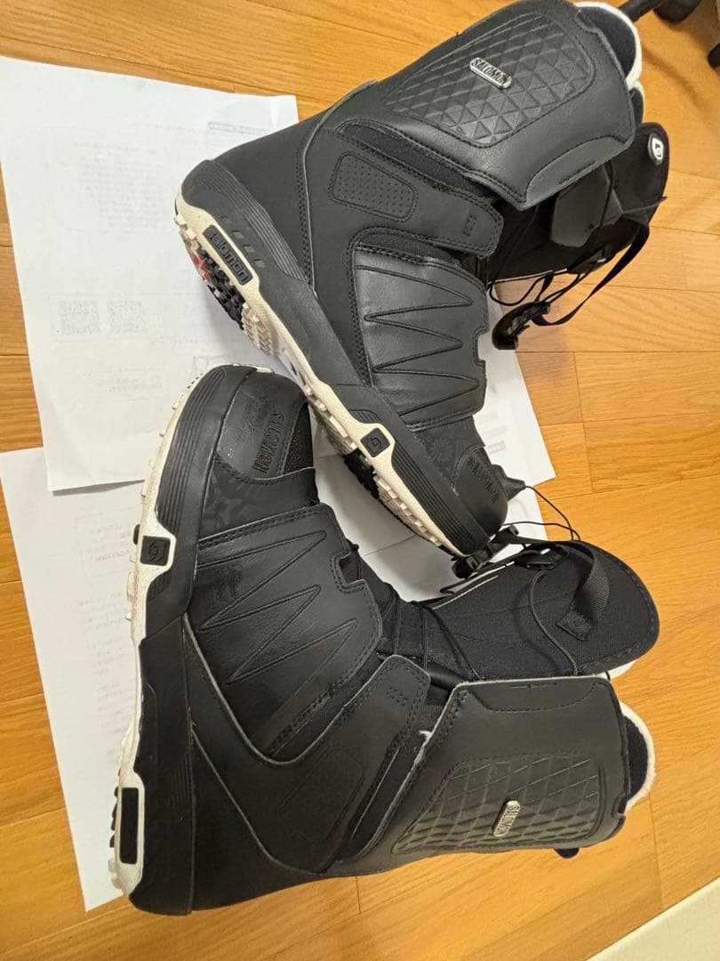 SALOMON スノーボードブーツ ブラック 27cm BOAシステム