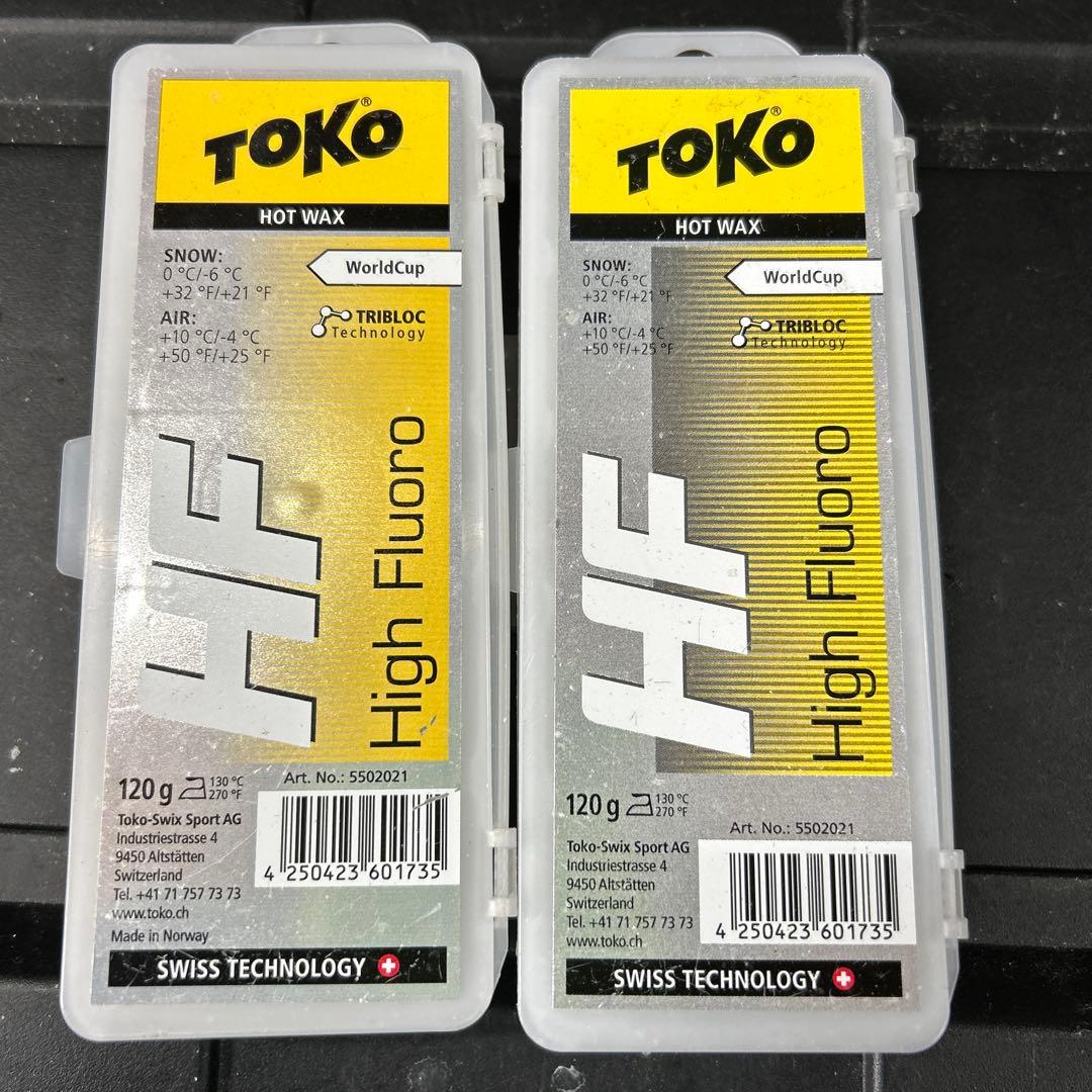 TOKO HF High Fluoro ホットワックス 120g