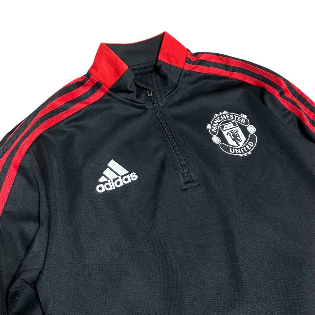 adidas マンチェスターユナイテッド トレーニングトップ ドリルトップ M