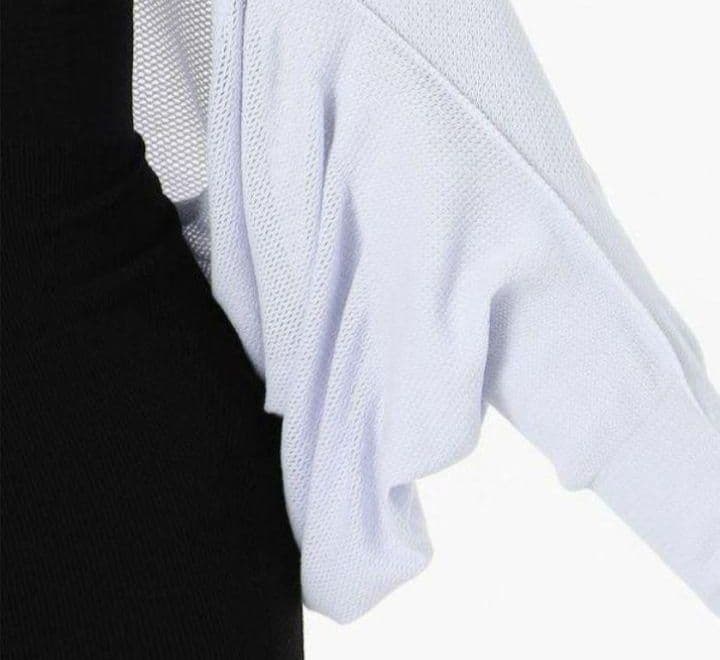 新品　チャコット ノーソーイングニットメッシュボレロ　M 　ボレロ　バレエ