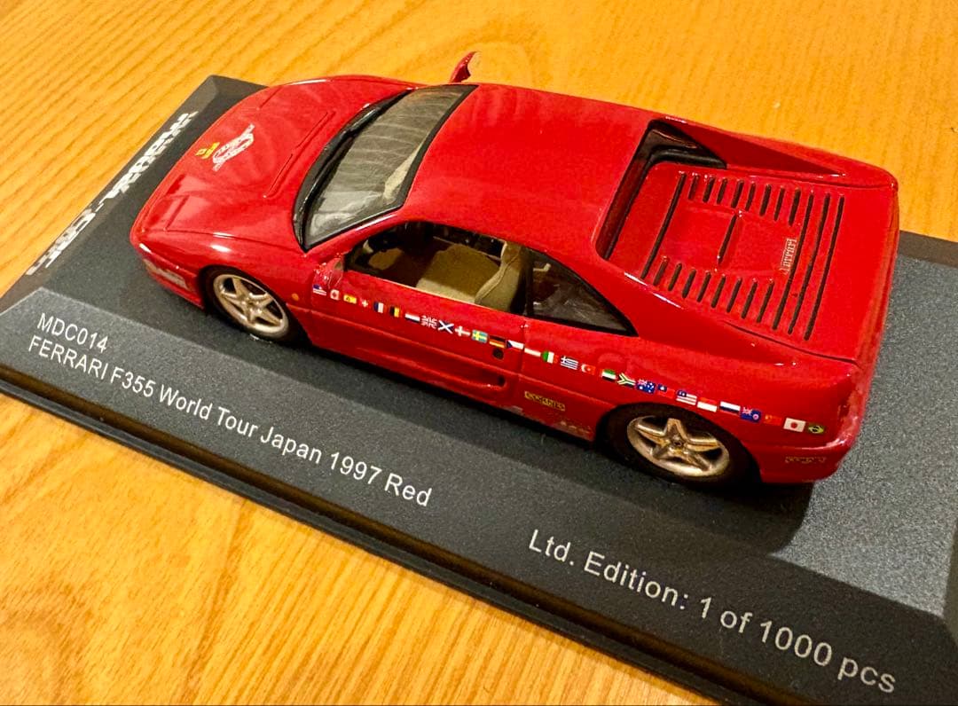 【ixo】FERRARI F355 World Tour 1997