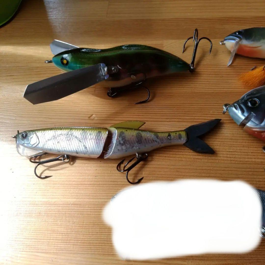 バス釣りルアーセット　ビッグベイトセット　バス釣り引退セット