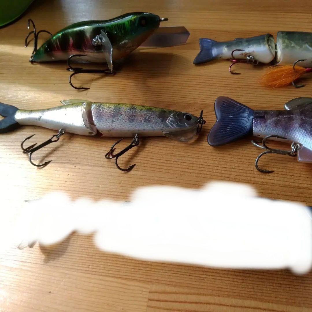 バス釣りルアーセット　ビッグベイトセット　バス釣り引退セット