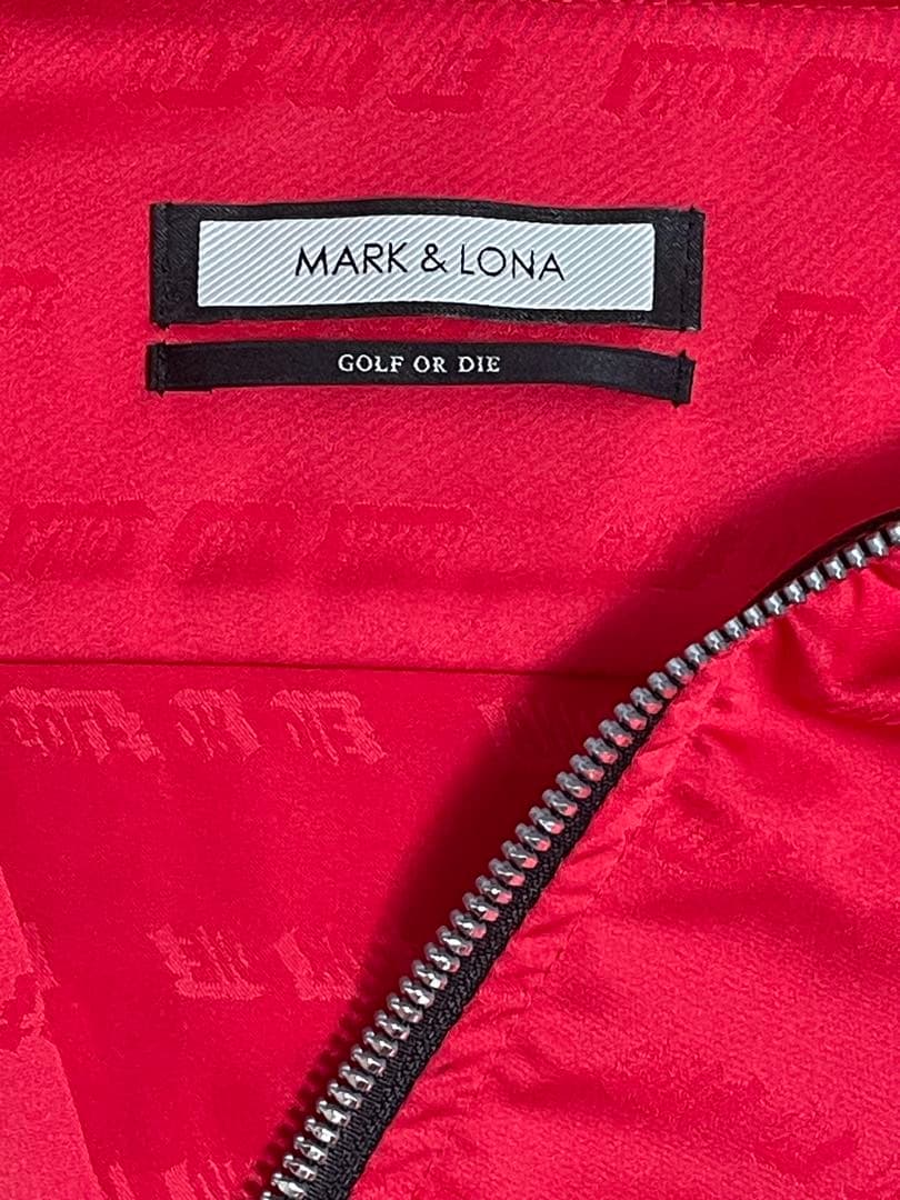 マークアンドロナ　Ｌサイズ MARK & LONA レッド フード付きジャケット