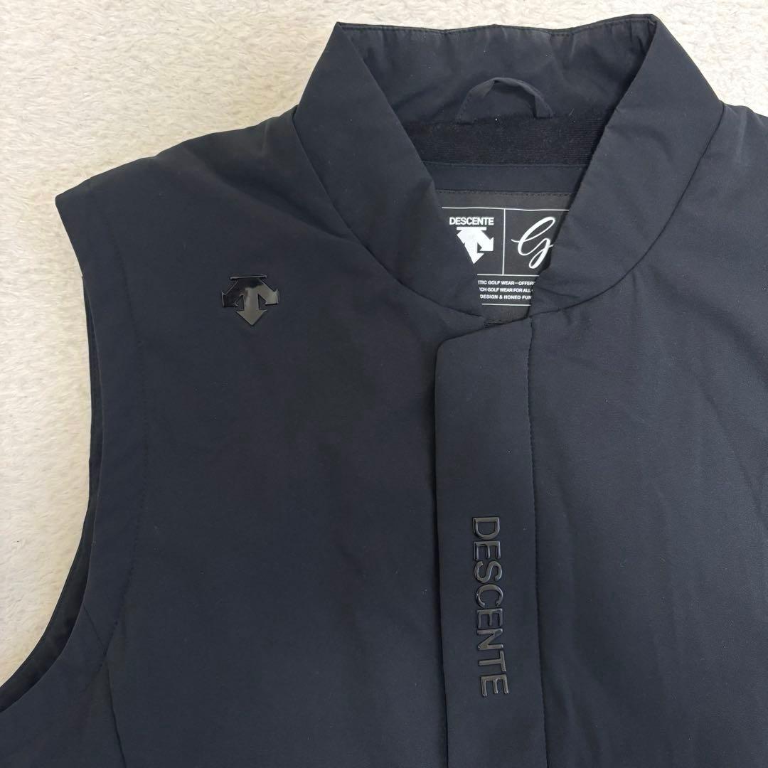 DESCENTE GOLF デサントゴルフ 中綿ベスト ブラックL