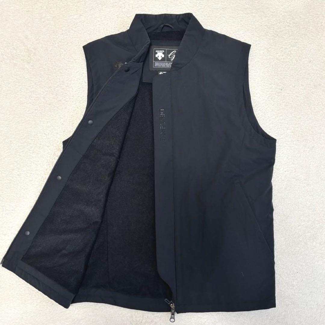 DESCENTE GOLF デサントゴルフ 中綿ベスト ブラックL