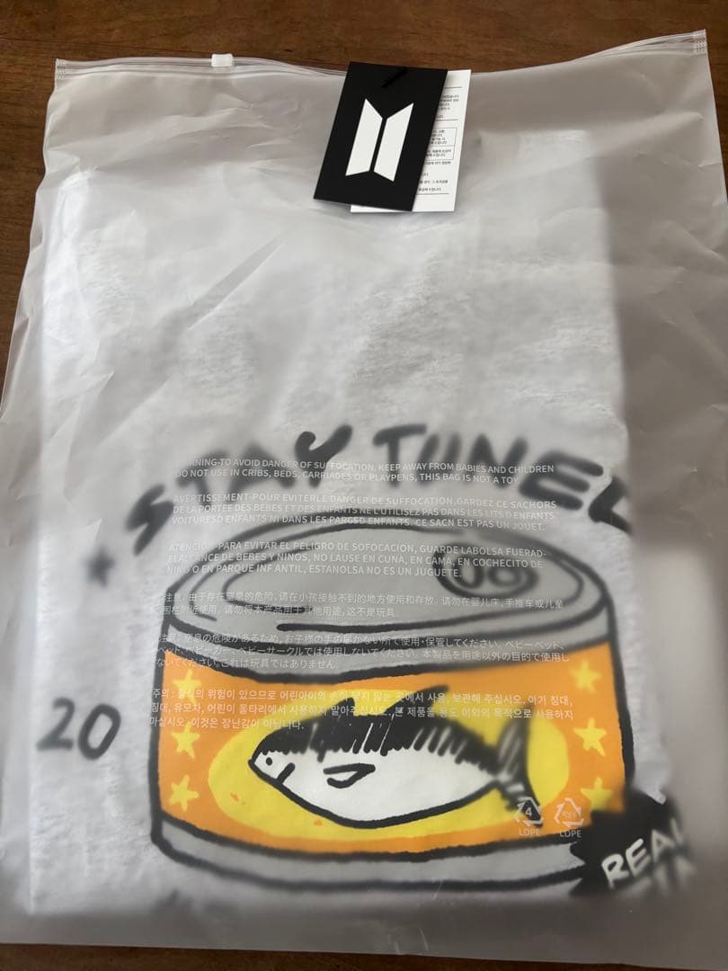 公式RUNSEOKJIN EP.TOUR 長袖Tシャツ (GY S)