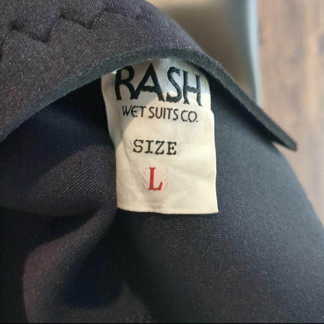 タイド　再出品✨RASH ウェットスーツベスト ブラック　既製Lサイズ