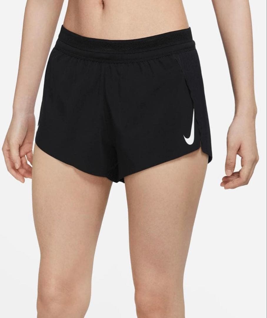 Nike ナイキランニングCZ9399 レディース 陸上用短パン XL ブラック