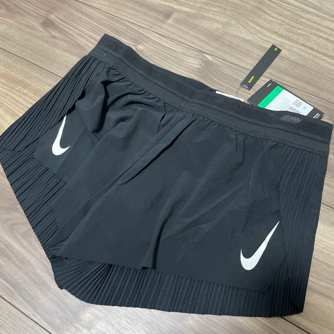 Nike ナイキランニングCZ9399 レディース 陸上用短パン XL ブラック