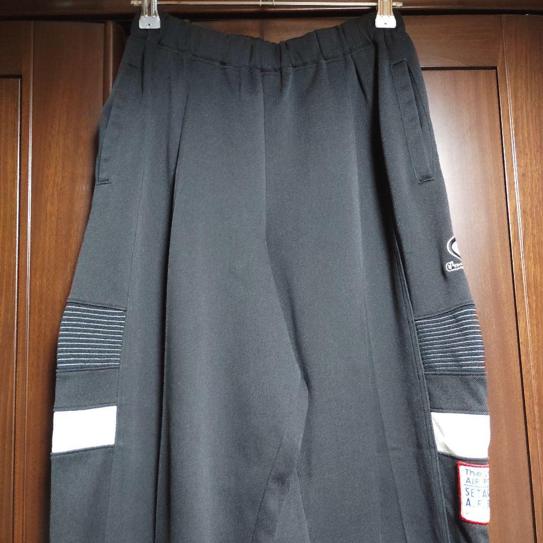 激レア 世田谷ベース Championトラックパンツ 所ジョージ L 黒