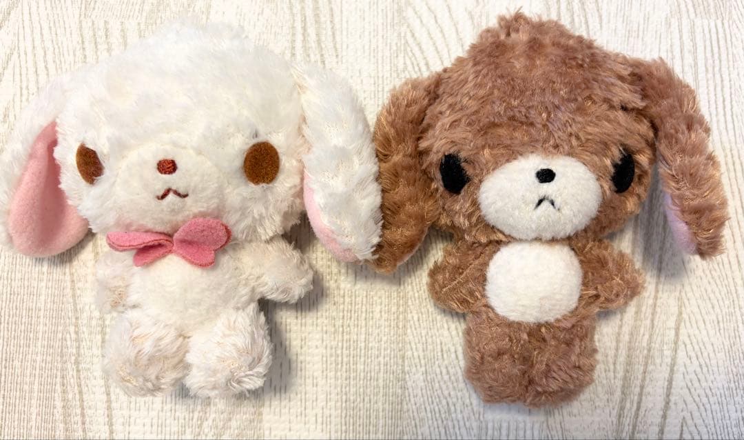 シュガーバニーズ　くろうさ　廃盤ぬいぐるみキーホルダー