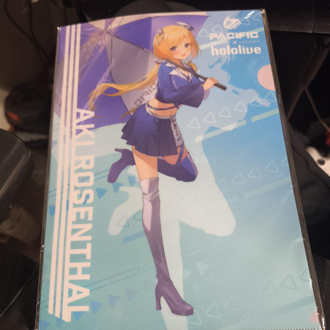 PACIFIC x hololive クリアファイル6種セット