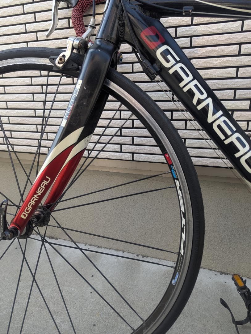 GARNEAU ロードバイク レッド/ブラック