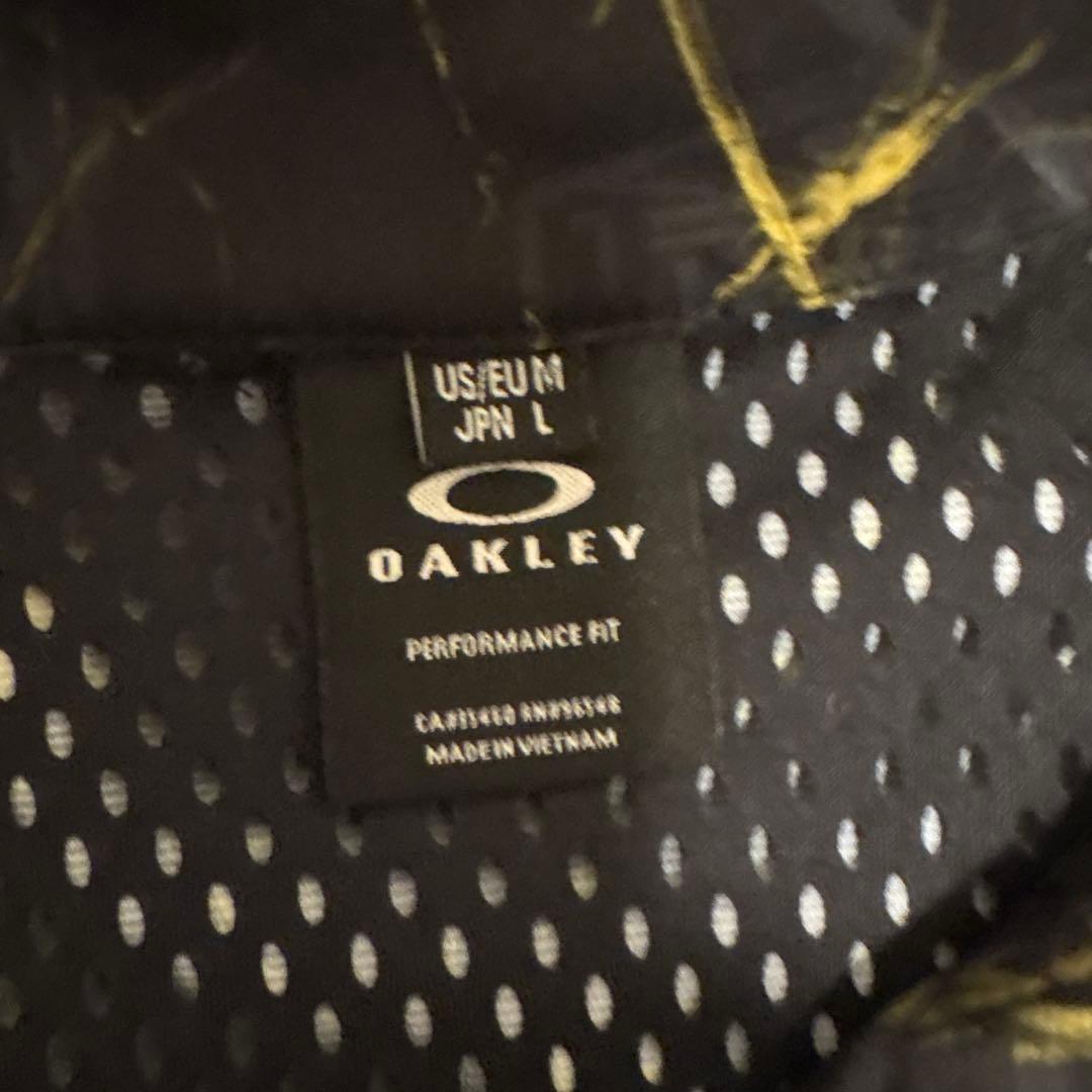 Oakley ストレッチジャケット ブラック/イエロー