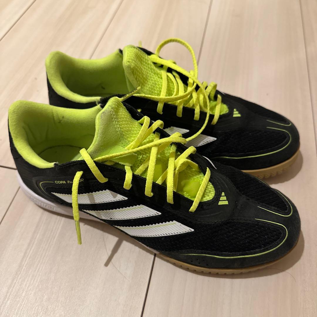 コパ adidas フットサルシューズ ブラック/イエロー 25.5cm