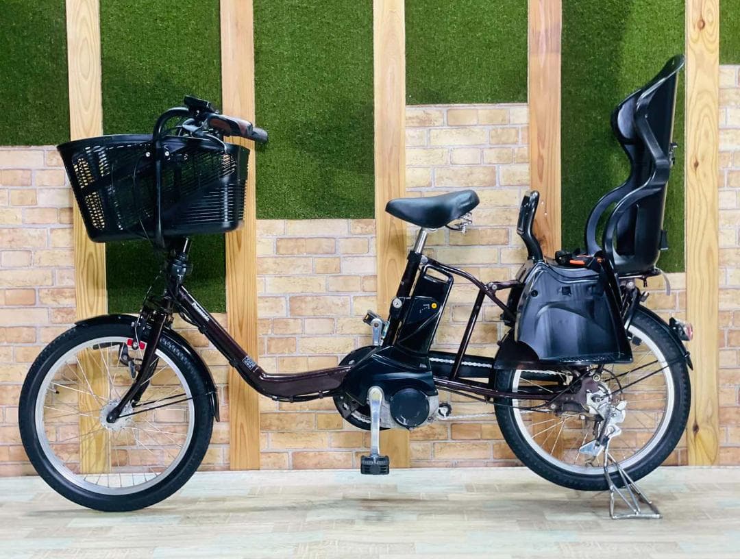 特価 ブラウン系 パナソニック 子供乗せ電動アシスト自転車 H3071