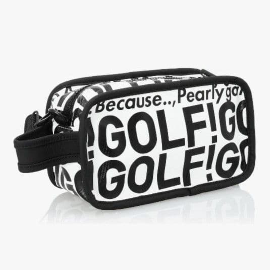 ②新品 未使用 PEARLY GATES ポーチ 2個セット ゴルフロゴシリーズ