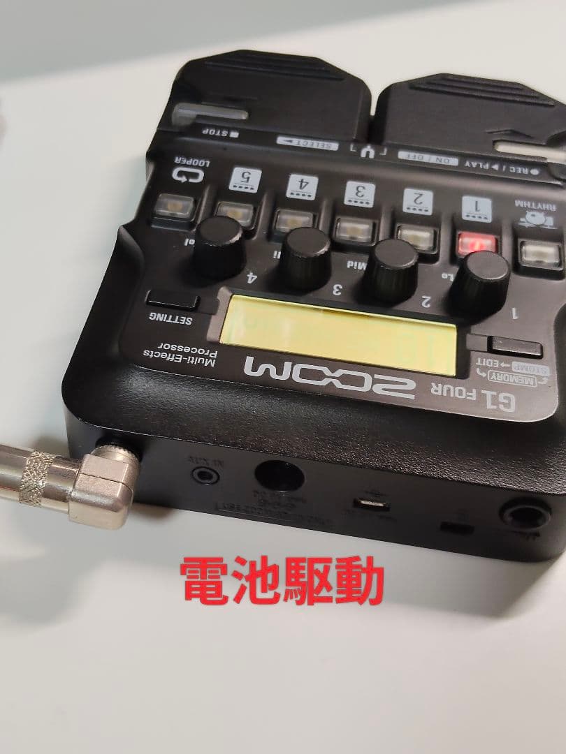 ZOOM G1 FOUR ギター用マルチエフェクター 動作確認済