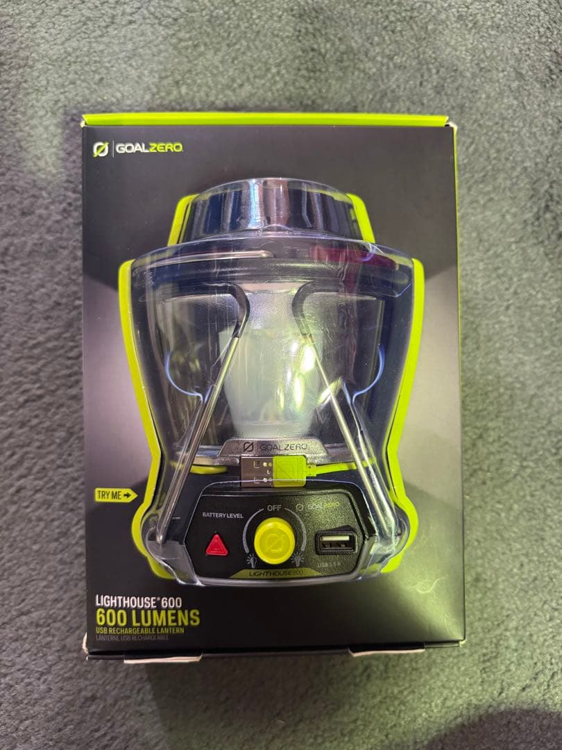 GOAL ZERO LIGHTHOUSE 600 ランタン新品未使用