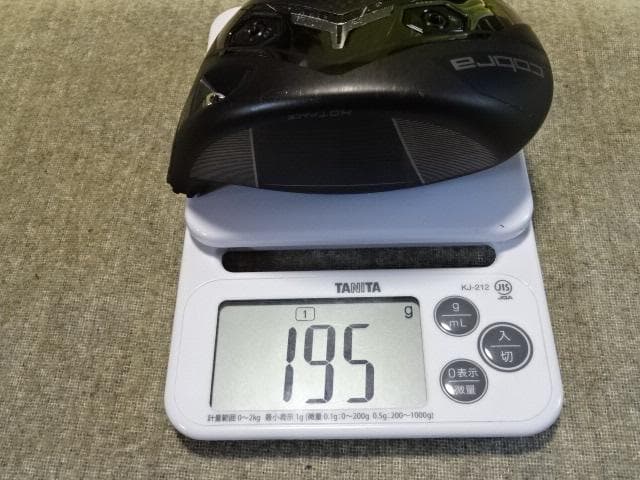 DS-ADAPT Cobra LS ドライバー 195g ヘッドカバー付き