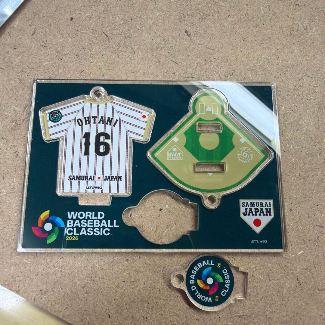 【激レア】大谷翔平&山本由伸WBCアクリルスタンドキーホルダー