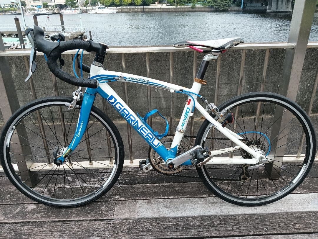 GARNEAU ロードバイク ホワイト/ブルー 20インチ