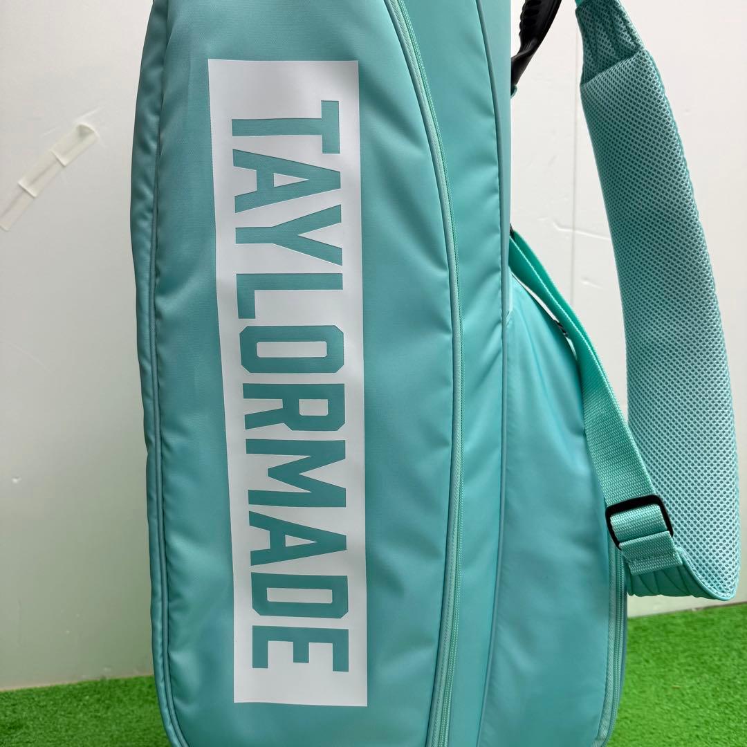 TaylorMade　キャディバッグ　水色　ゴルフバック　8インチ