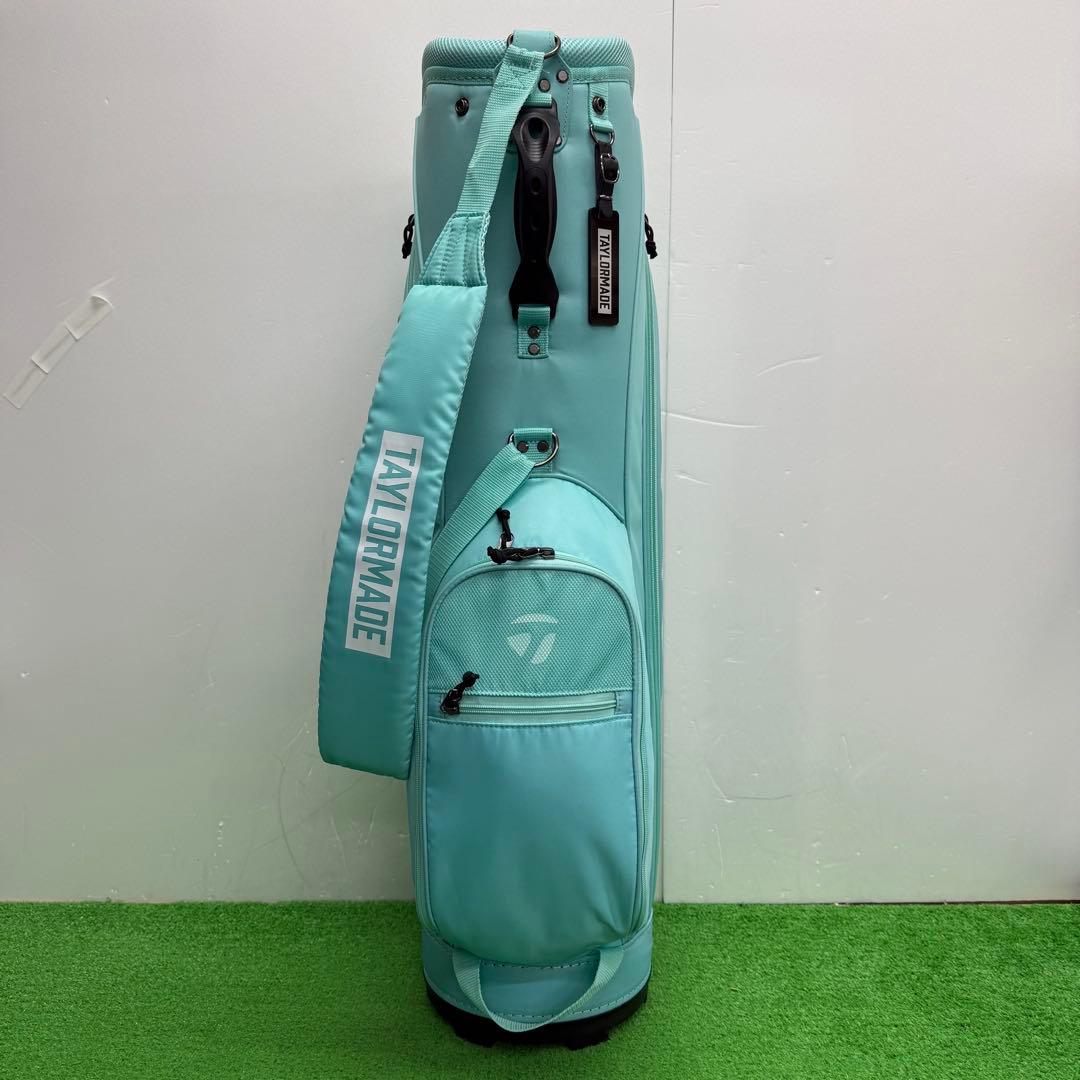 TaylorMade　キャディバッグ　水色　ゴルフバック　8インチ