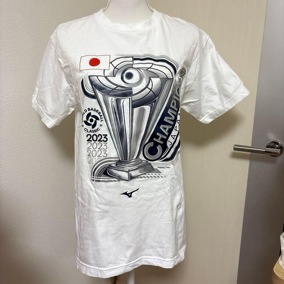 【未使用】侍ジャパン 日本代表 WBC 2023 優勝記念T 大谷翔平 白 M