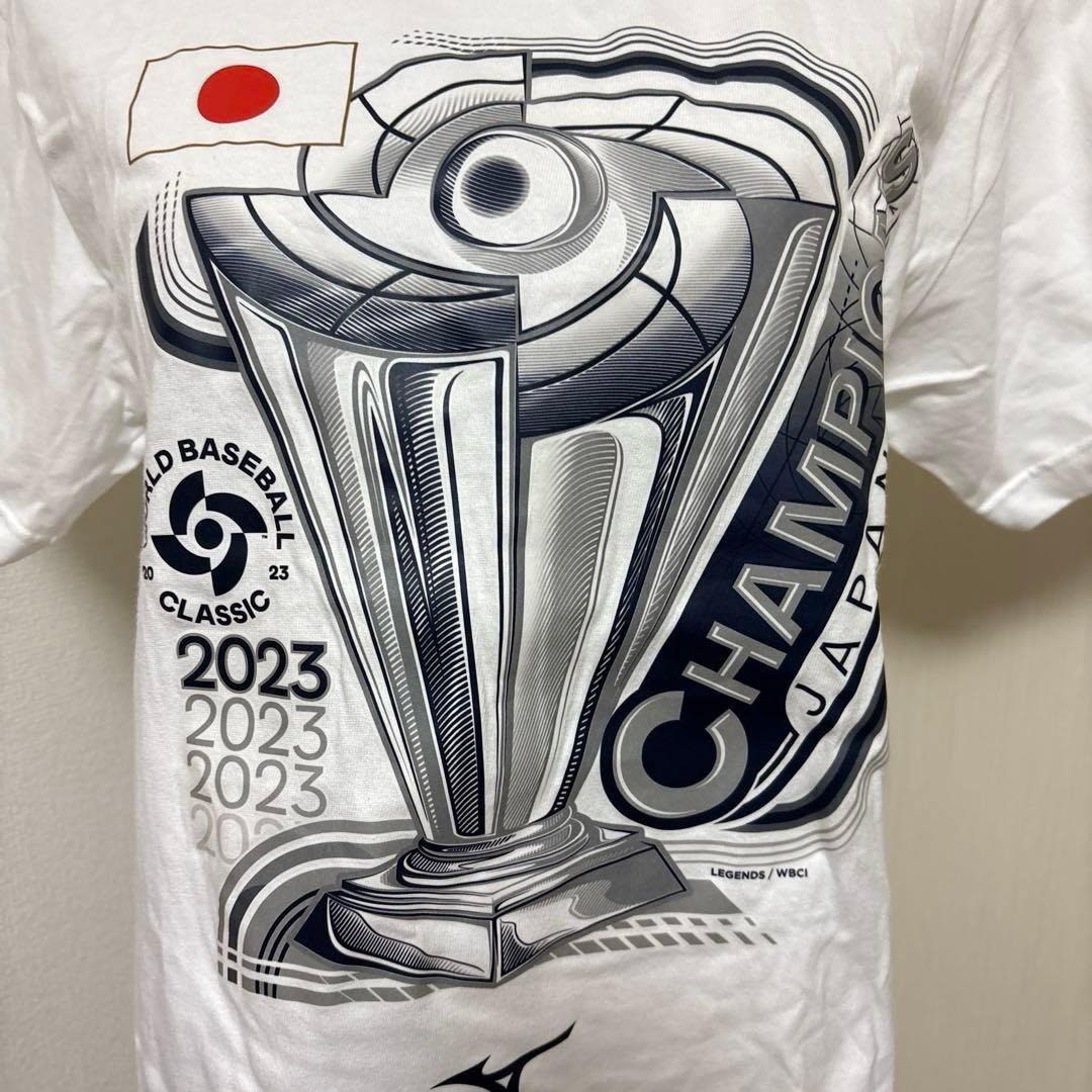 【未使用】侍ジャパン 日本代表 WBC 2023 優勝記念T 大谷翔平 白 M