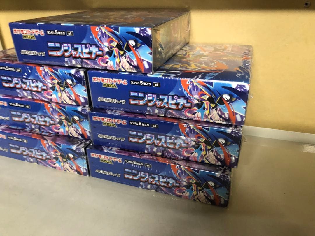 ポケモンカードニンジャスピナー　7BOX新品・未開封シュリンク