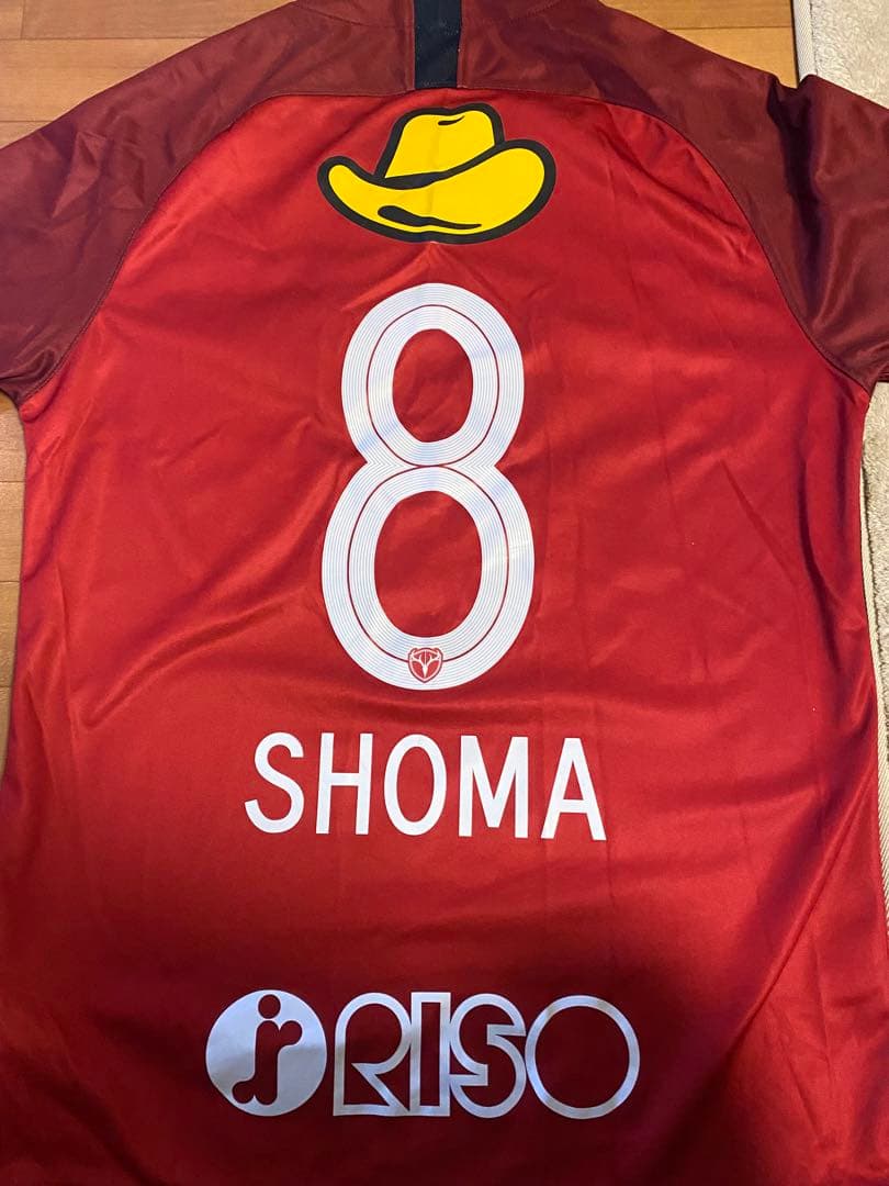 土居聖真選手　2020シーズン　ユニフォーム　8番