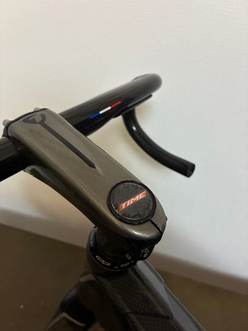 TIME カーボン ロードバイクフレーム ブラック　RXR VIPカラー
